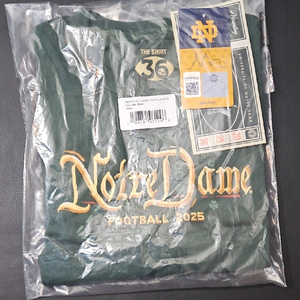 Notre Dame Football Youth Shirt 2025